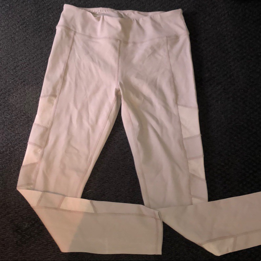 Garage Sport Mauve Mesh Cutout Leggings - Picture 4 of 11